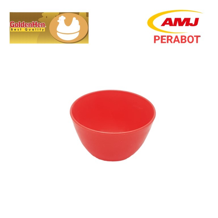 GOLDEN HEN Mangkok Kecil Mangkok Plastik Bowl 3 Inch 03