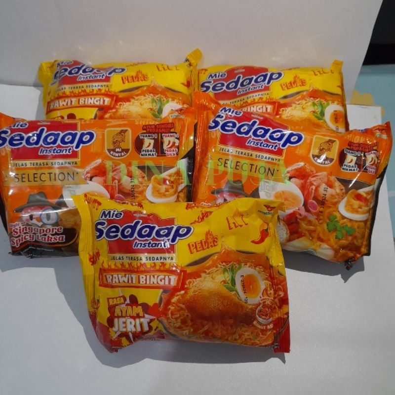 

MIE SEDAP SINGAPORE SPICY LAKSA & RAWIT BINGIT AYAM JERIT - TERMURAH