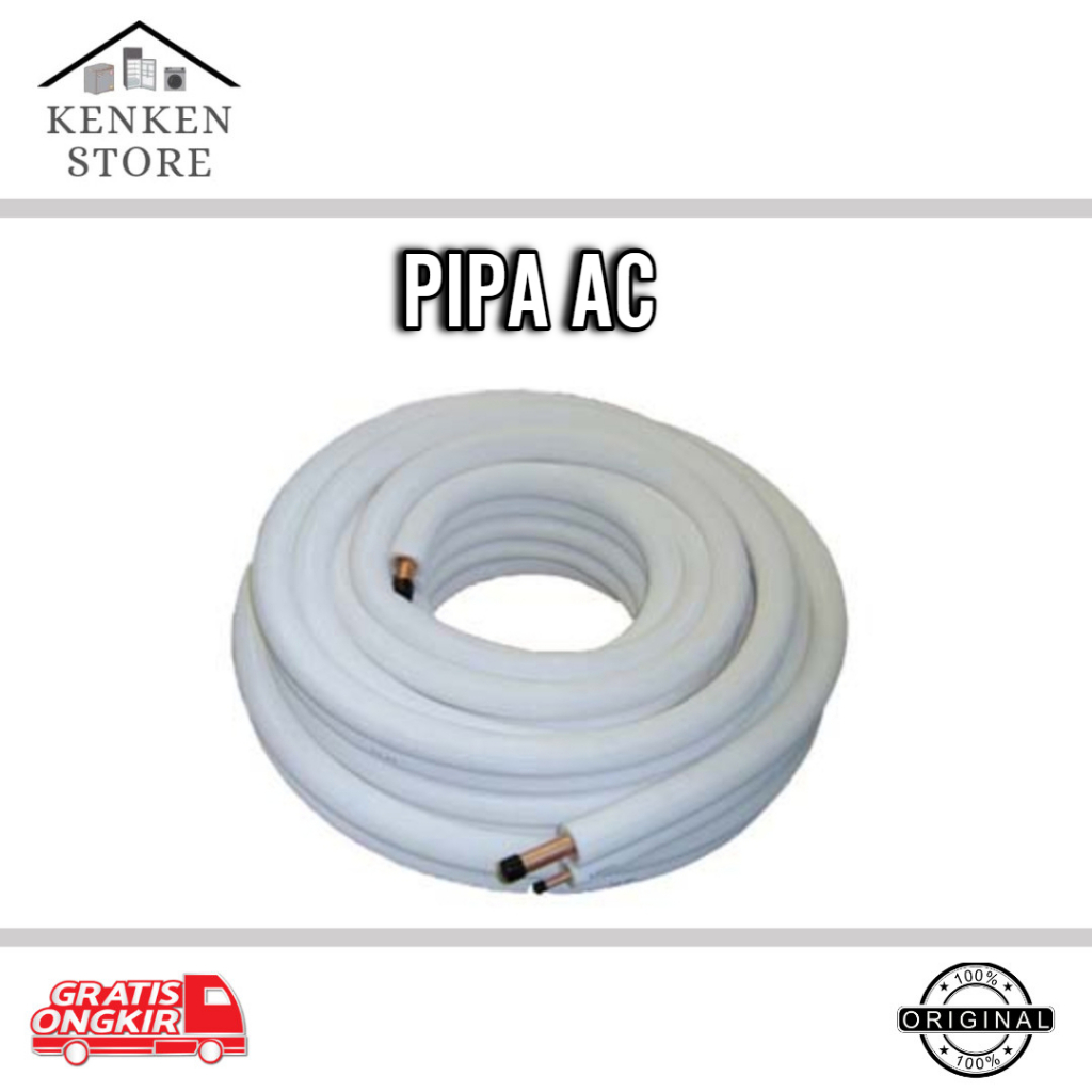 PIPA AC UKURAN 1/2PK- 1PK PIPA AC HODA/ PIPA AC DENPO