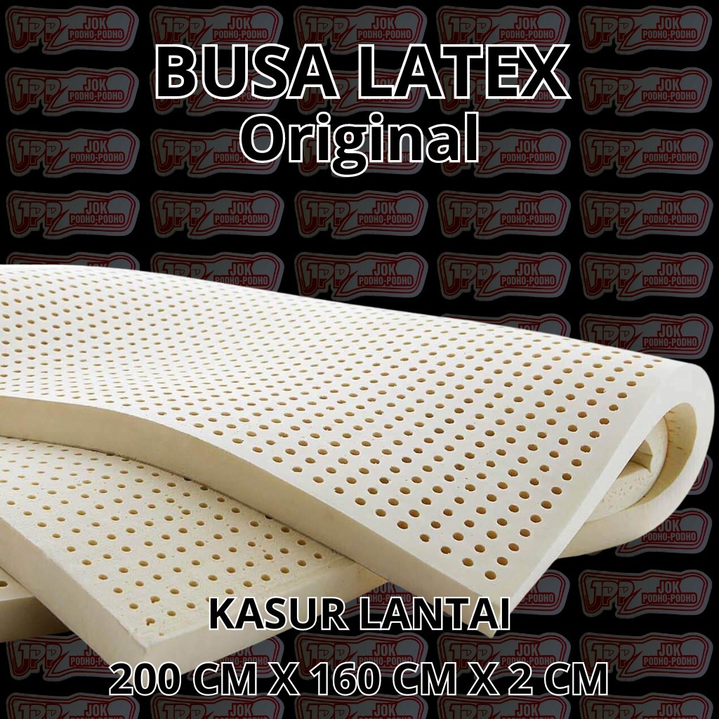 BUSA LATEX LEMBARAN JOK MOTOR KASUR LANTAI 160 CM X 200 CM