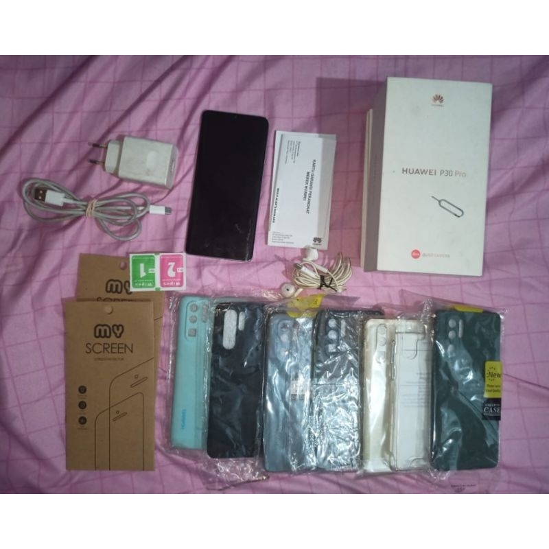 Huawei P30 Pro ex Resmi Indonesia - Fullset