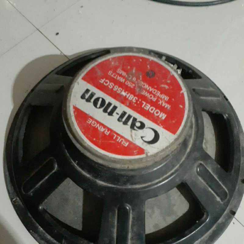 Speaker bekas Can-non 15 inch model 38H156SCF