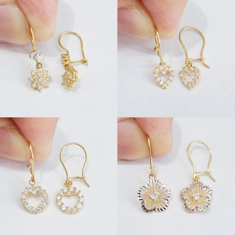 Anting Emas Kawat Variasi Kadar 70% 700 16K - DT