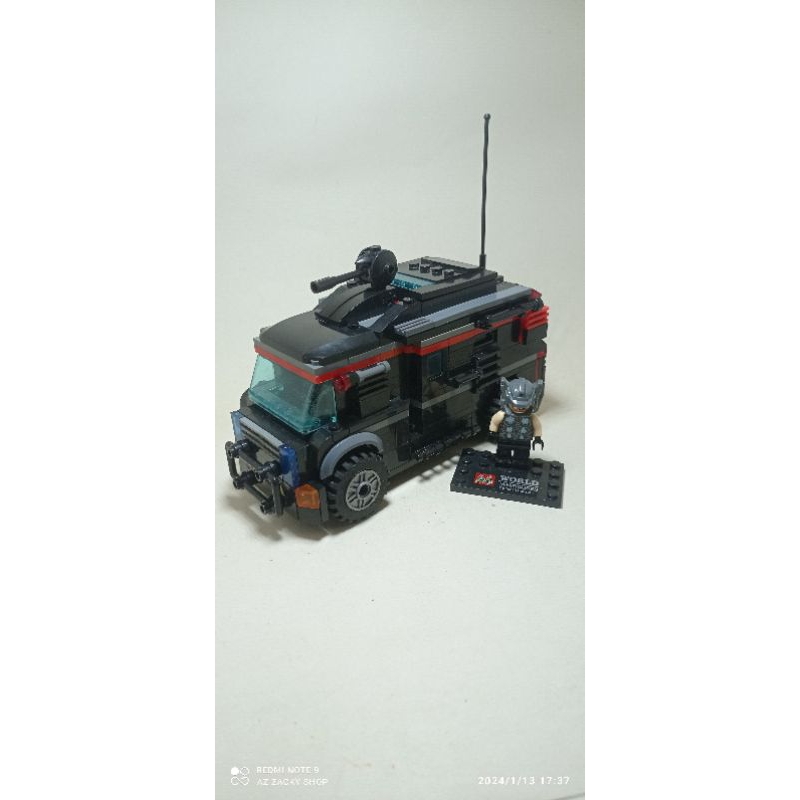Lego kw mobil SWAT polisi/Lego mobil/Lego kendaraan/Lego mainan second/Lego curah