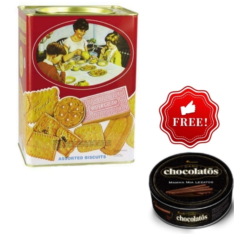 

EXPIRED 2026 BIG PROMO BUY 1 GET 1 FREE KHONG GUAN ASSORTED BISKUIT 1600gr FREE GERY CHOCOLATOS 1 KALENG