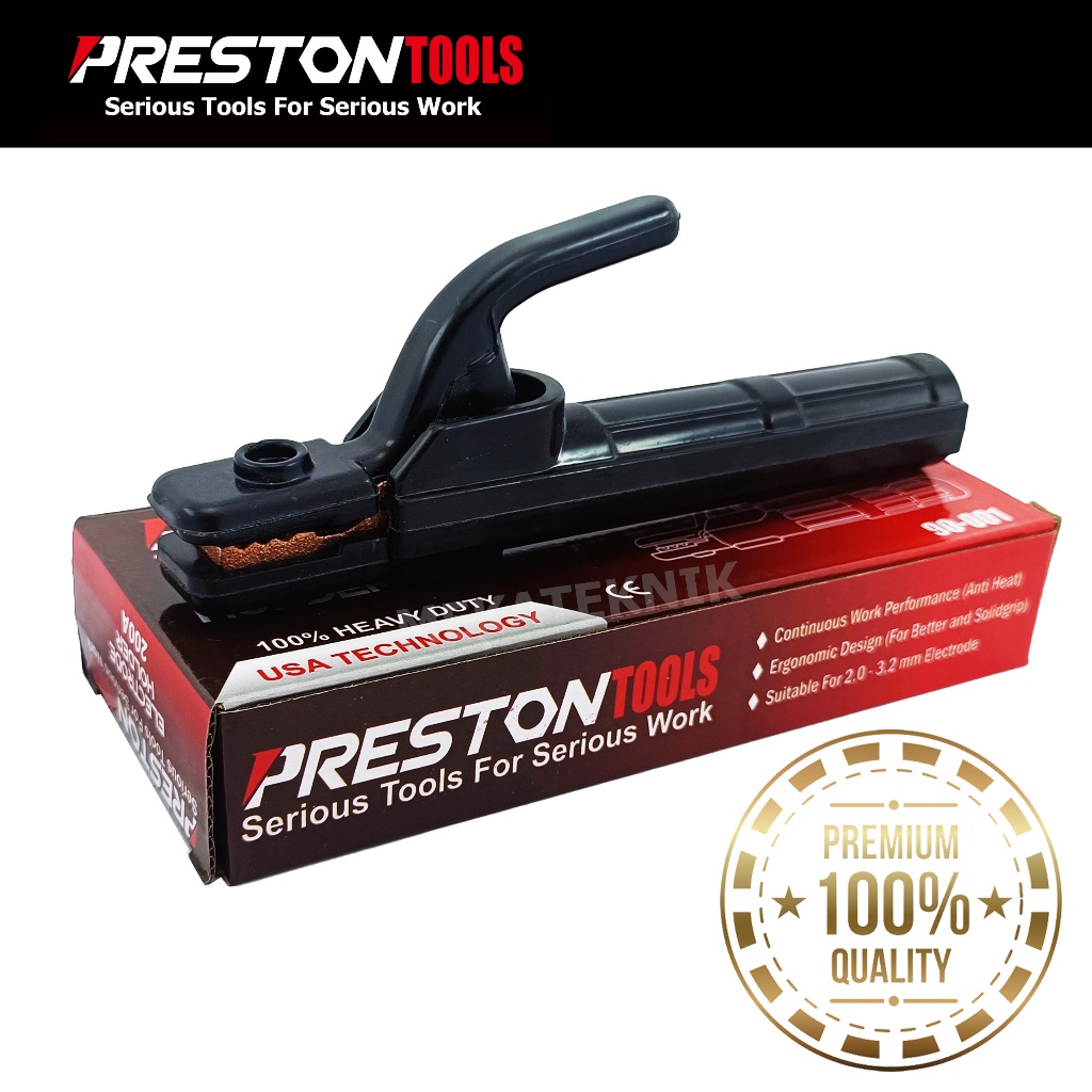 TANG LAS 200A INVERTER PRESTON TOOLS / STANG LAS INVERTER / TANG LAS KECIL PENJEPIT KAWAT LAS / ELEC