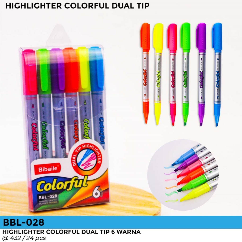 

STABILO 2 SISI/HIGHLIGHTER 2 SISI BBL-028 (1 set)