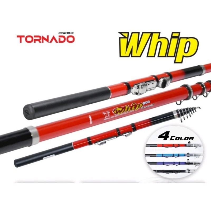 Tegek Kolong Ruas Pendek Tornado Whip 180/210/240/270/300
