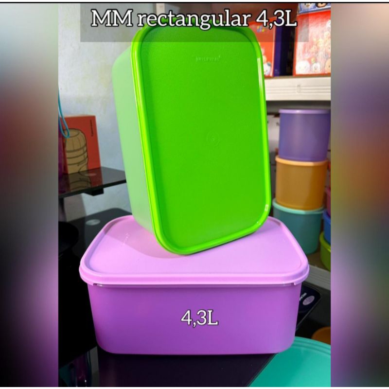 MM rectangular high toples jajan 4,3 L (1pcs)