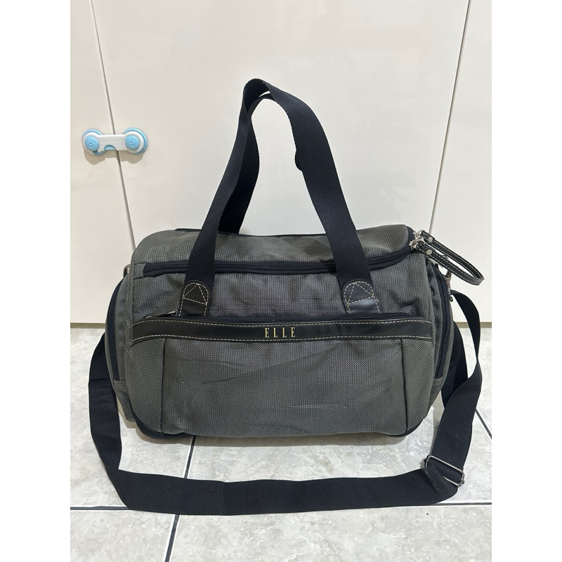 Tas Travel Duffel Bag Tas Minggat Brand Elle Original