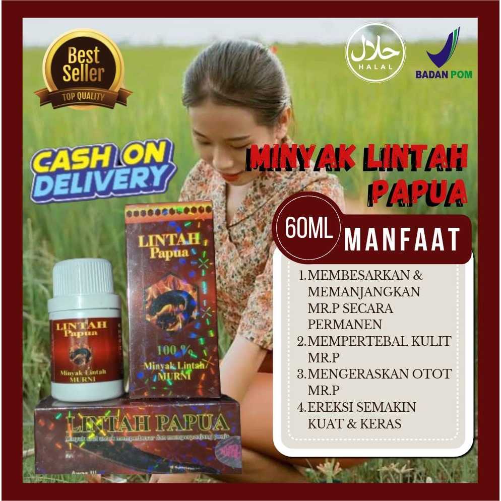 (BISA COD) MINYAK LINTAH MERAH PAPUA OBAT PEMBESAR PENIS COWOK KUAT PRIA SEX OLES HERBAL JAMU MR.P