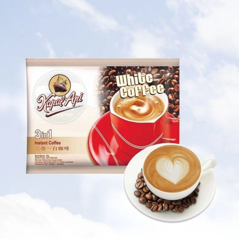 

PAKET USAHA kapal api white coffee