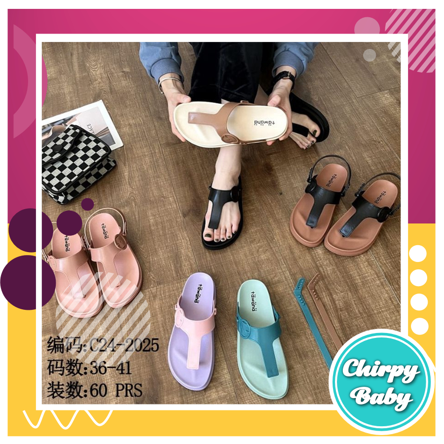 Tawana sandal 2 in 1 jepit strap new model 2022