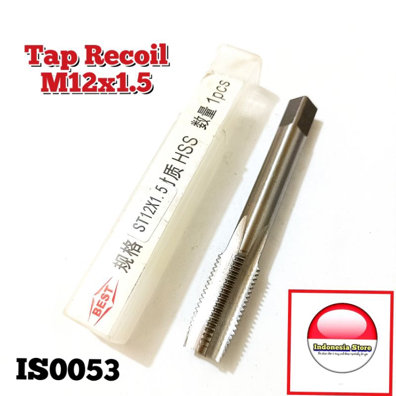 Tap recoil m12x1.5 tap recoil baut oli std motor spot bebek metik