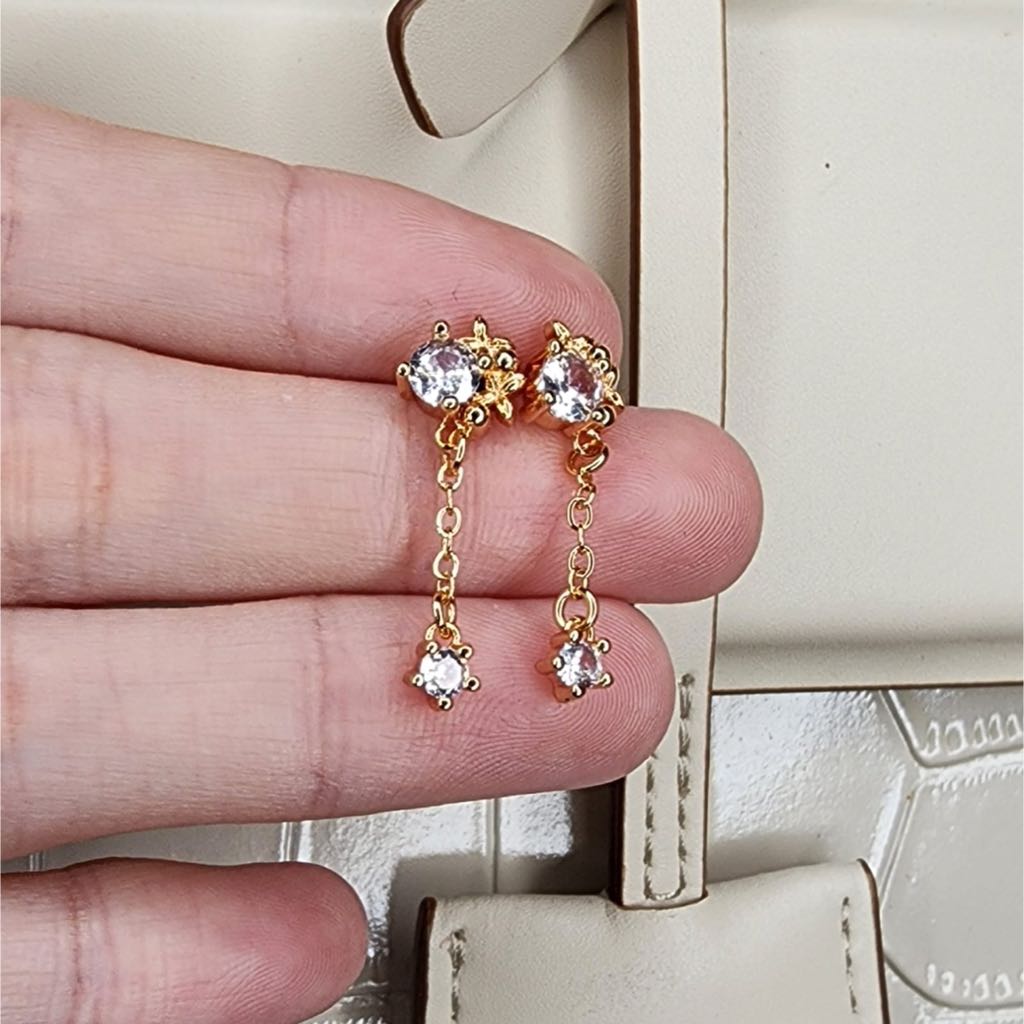 Anting Gala Anting Dewasa Emas Muda 0.5 Gram