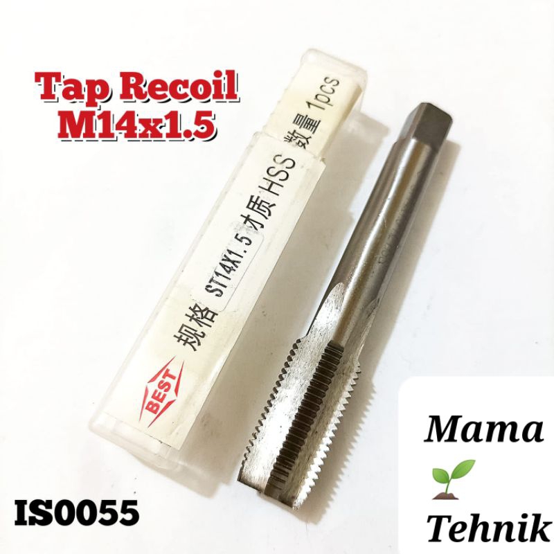 Tap recoil m14x1.5 tap recoil baut oli std mobil mini car