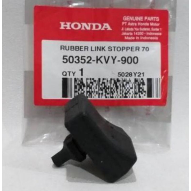 Karet Bantalan Peredam Mesin Stopper Asli AHM Beat Karbu 50352-KVY-900