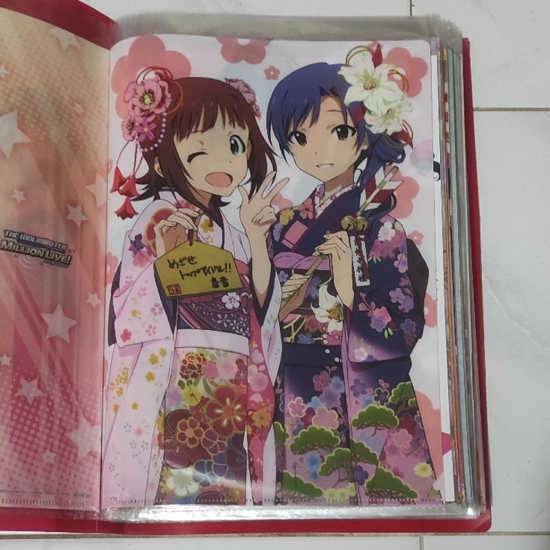 

A4 Clearfile Clear File Idolmaster Haruka Cihaya Yukiho Yayoi Hibiki ORI