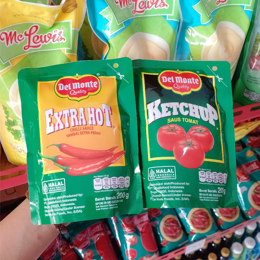 

Saus Del Monte Tomat dan Cabai 200gr