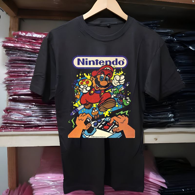 KAOS VINTAGE NINTENDO SUPER MARIO