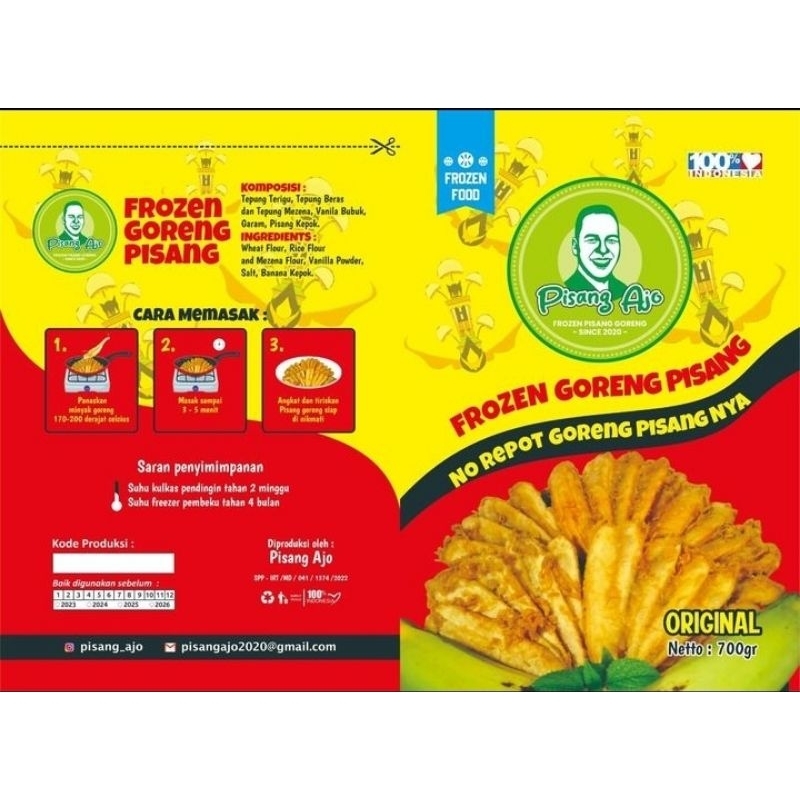 

Frozen Goreng Pisang
