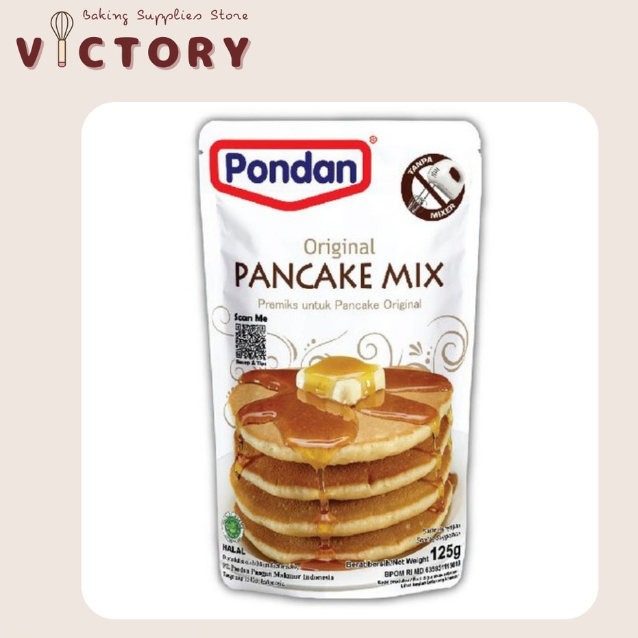 

Pondan Pancake premix 125gr - tepung pancake