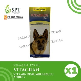 EKA FARMA VITAGRAN VITAMIN PENUMBUH BULU ANJING DOG