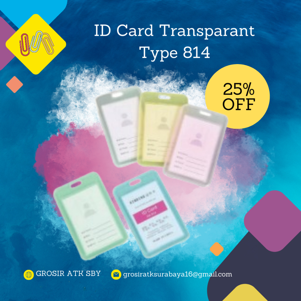 

ID Card Transparant Type 814 (Harga Per 100 Pcs)