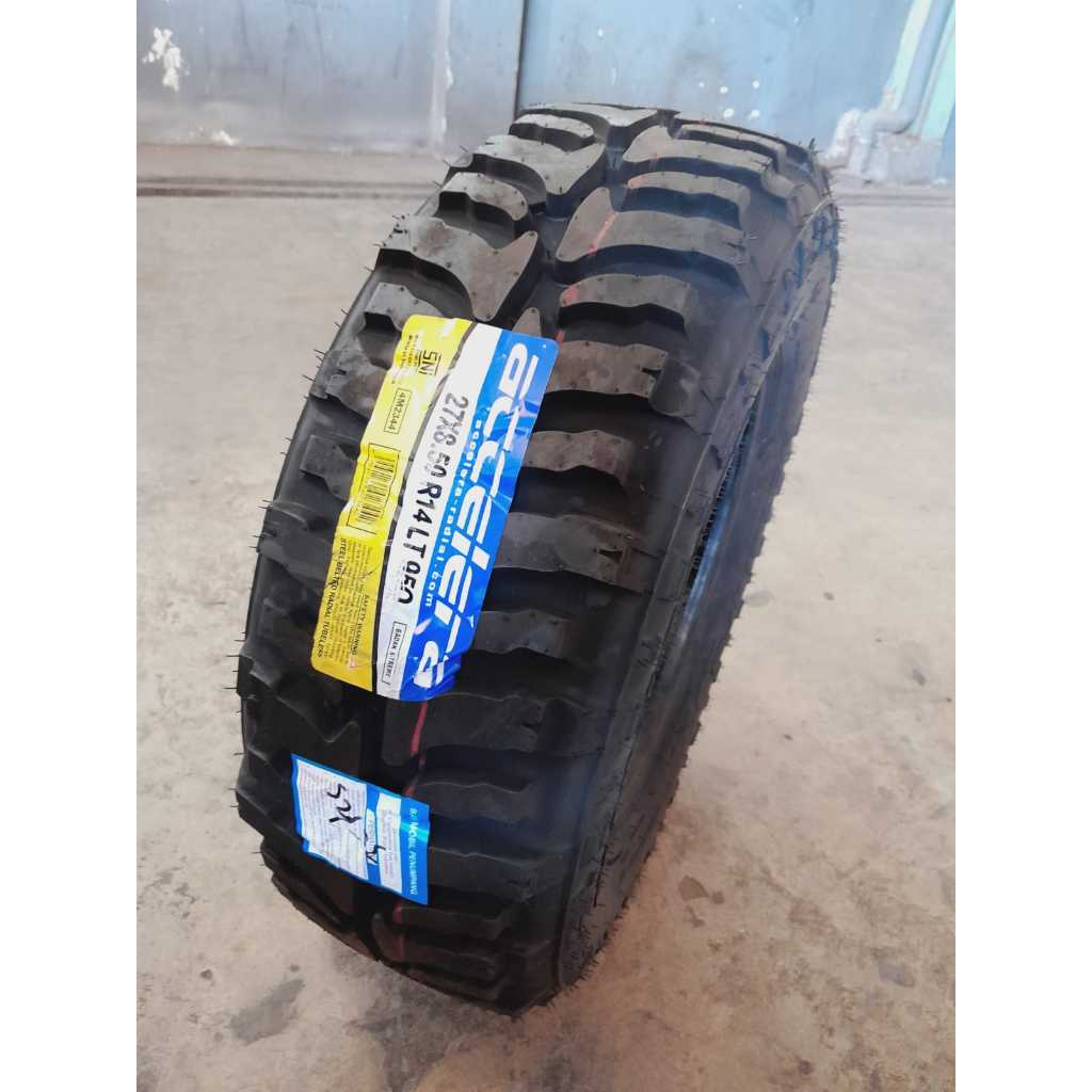 BAN MOBIL PACUL RING 14 MODEL BADAK X-TREME BAN OFFROAD RING 14 UKURAN 27 8,50 R14