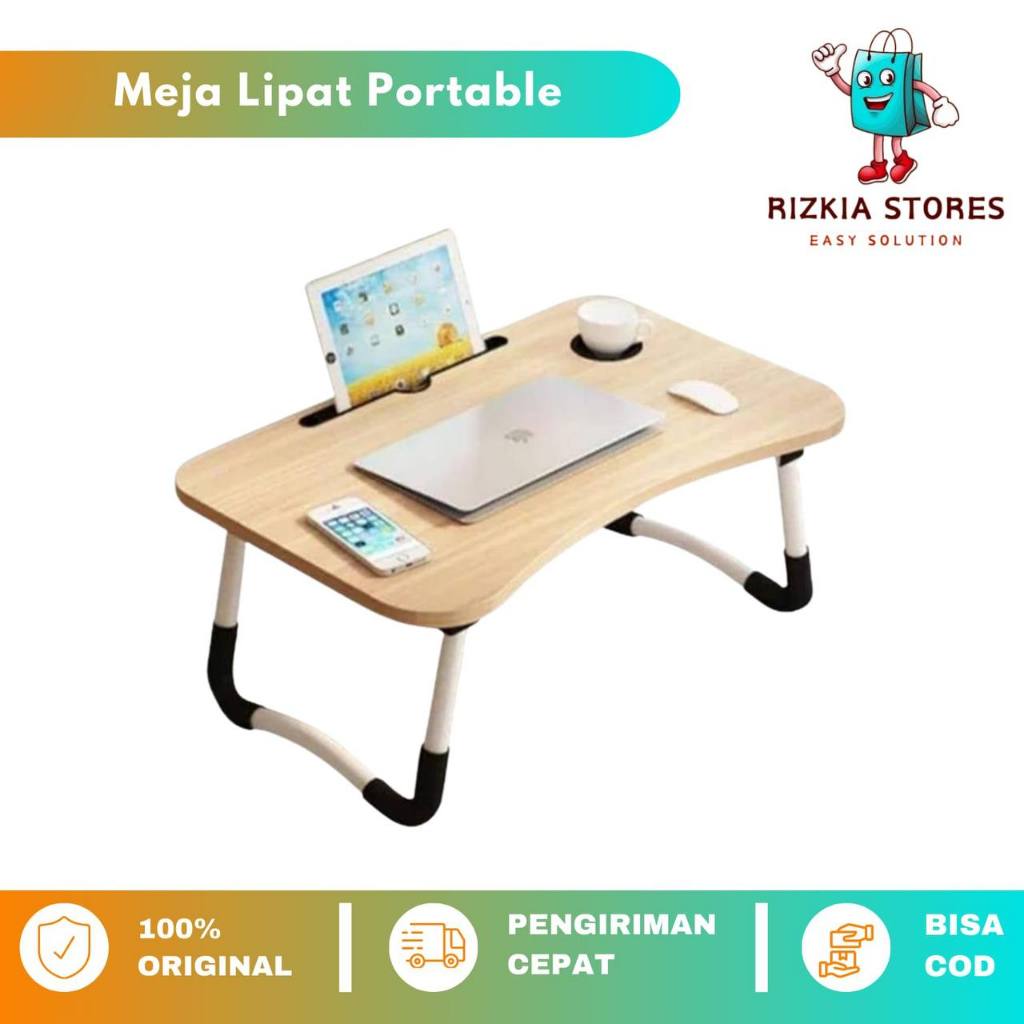 Meja Laptop Lipat Portable Meja Belajar Anak JUMBO- MEJA BELAJAR LIPAT