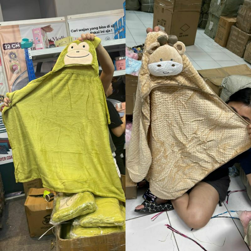 Handuk Mandi Anak Bulu Lembut, Handuk Mandi Bayi Lembut, Handuk Mandi Karakter, Handuk Mandi Balita