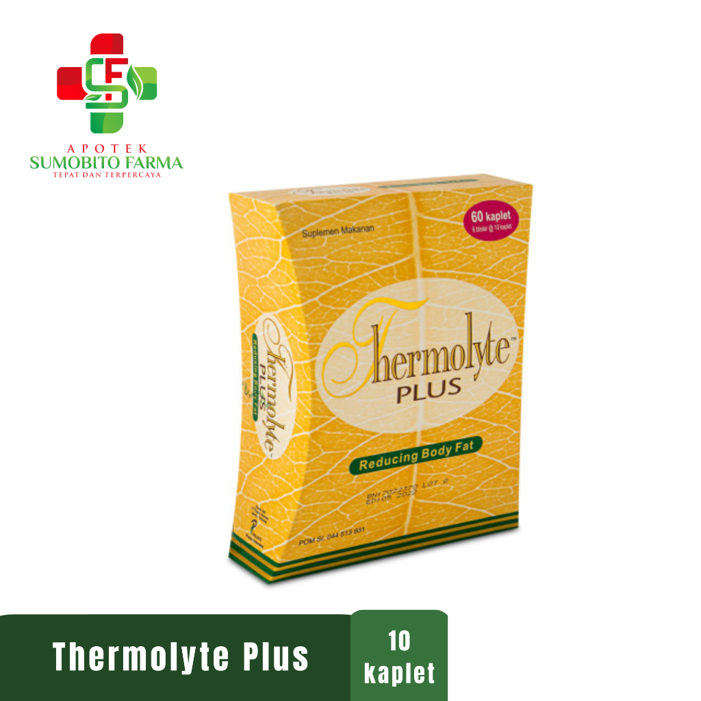 Thermolyte Plus//Pelangsing Tubuh//Kapsul Diet