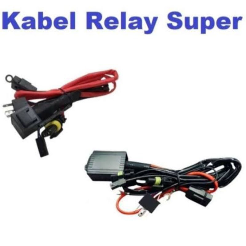 RELAY SET PROJIE BILED HID MOBIL MOTOR TERBAIK