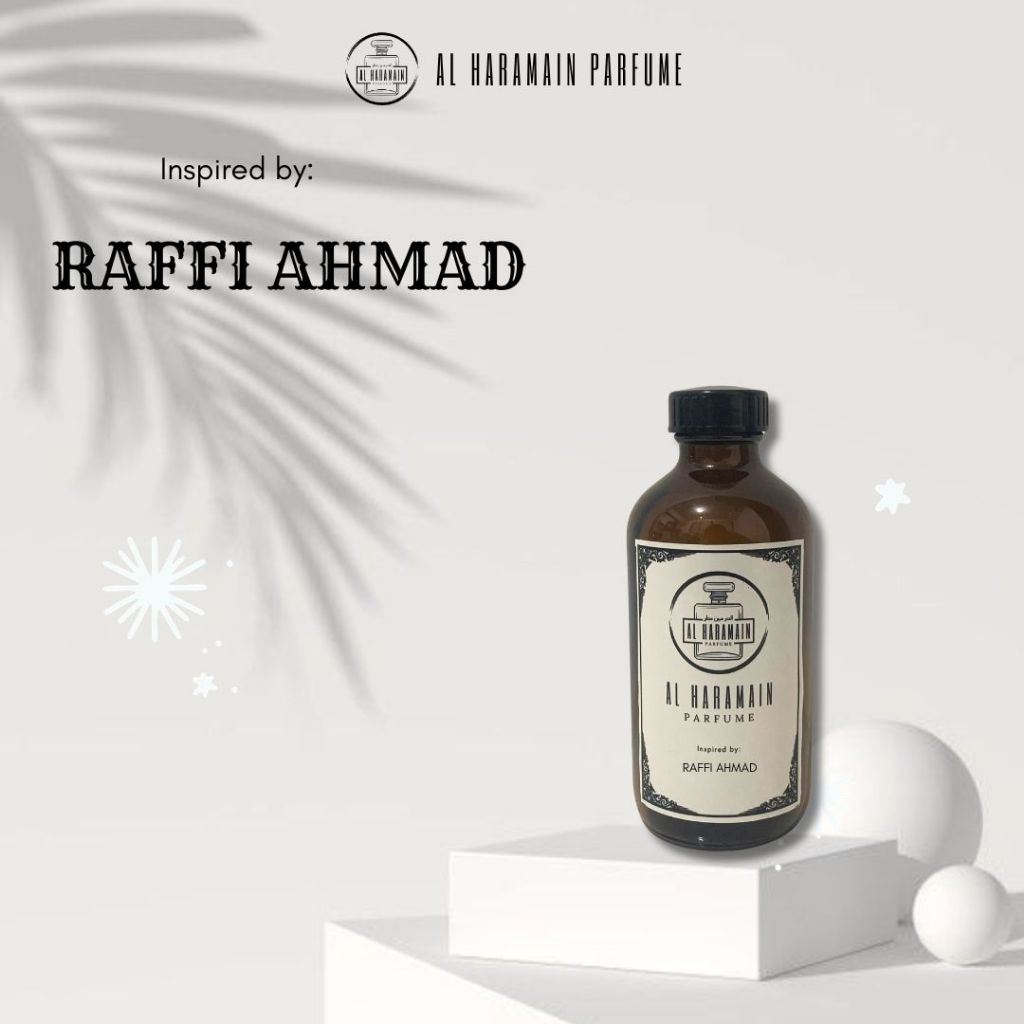 RAFFI AHMAD - INSPIRED BY AL HARAMAIN PARFUME
