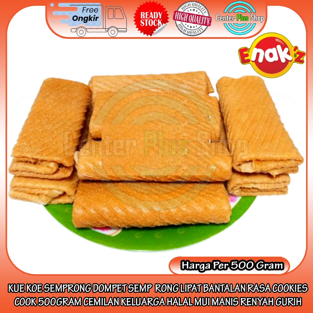 

Kue Kering Jadul Roti Semprong Wijen Dompet Lipat Makanan Ringan Camilan Praktis Oleh-Oleh Lebaran Gurih Crispy Cemilan Jaman Dulu Enak Semp Rong Bantalan Cookies Cook 500gram Gram Rasa Asin Manis Snack Ciki Jajajan Pilus Vilus Snacky RDS4