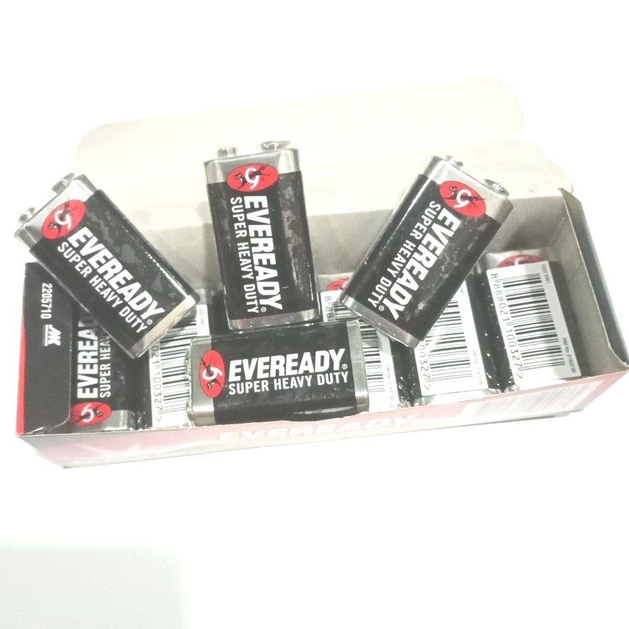 BATERAI 9 VOLT KOTAK - EVEREADY