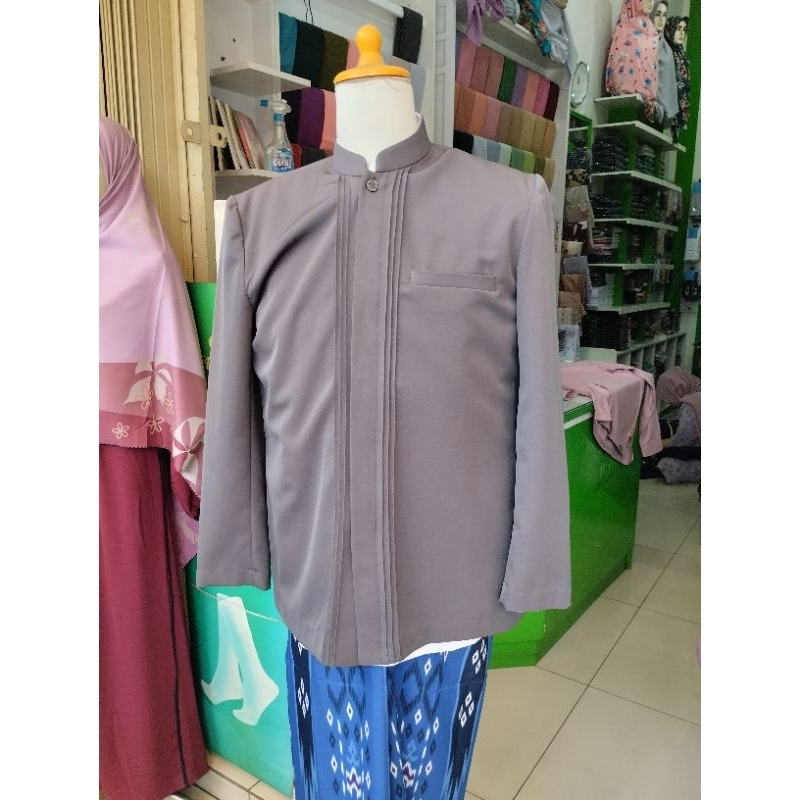 BAJU MUSLIM JASKO JAS KOKO MQ FASHION OPNAISEL MQ FASHION ABU TUA POLOS