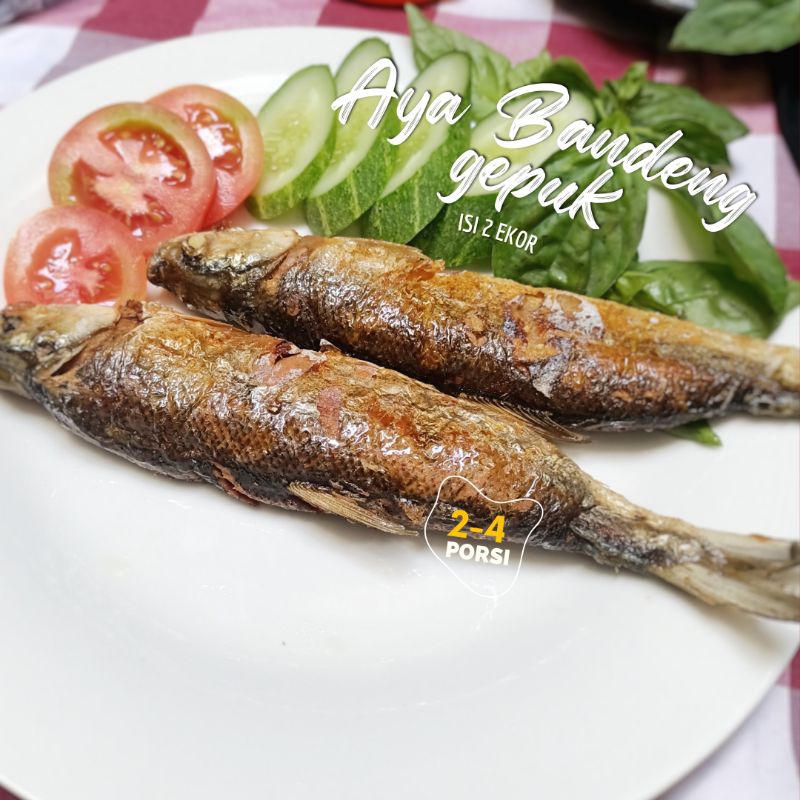 

AYA Bandeng Gepuk isi 2 ekor Noor food Bandeng Gepuk / Otak-otak Bandeng / Ikan Bandeng tanpa duri / Gepuk Bandeng / Bandeng gepuk losari