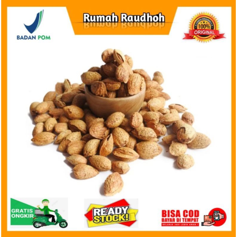 

KACANG ALMOND BUTTER MILK 100 GRAM - CEMILAN SEHAT OLEH OLEH HAJI UMROH
