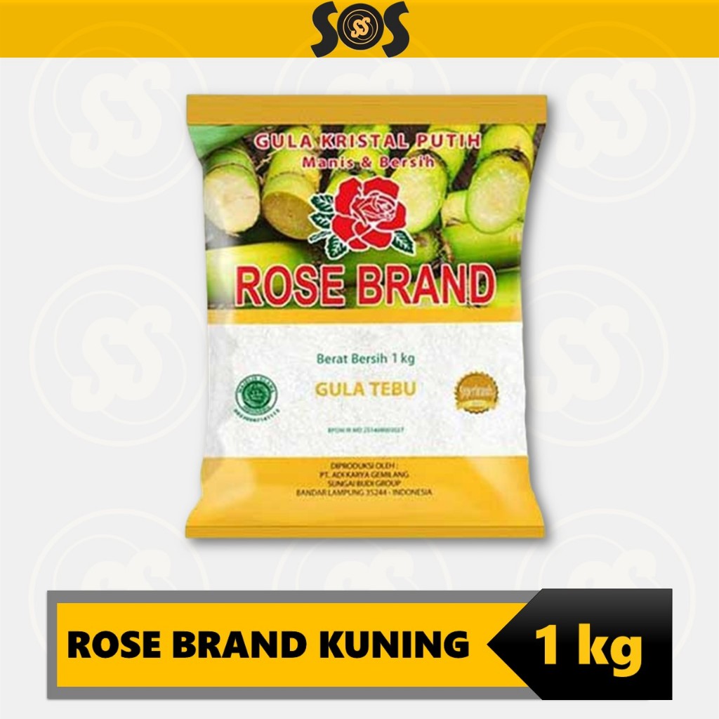 

Gula Rose Brand Hijau 1 kg Gula Pasir Premium