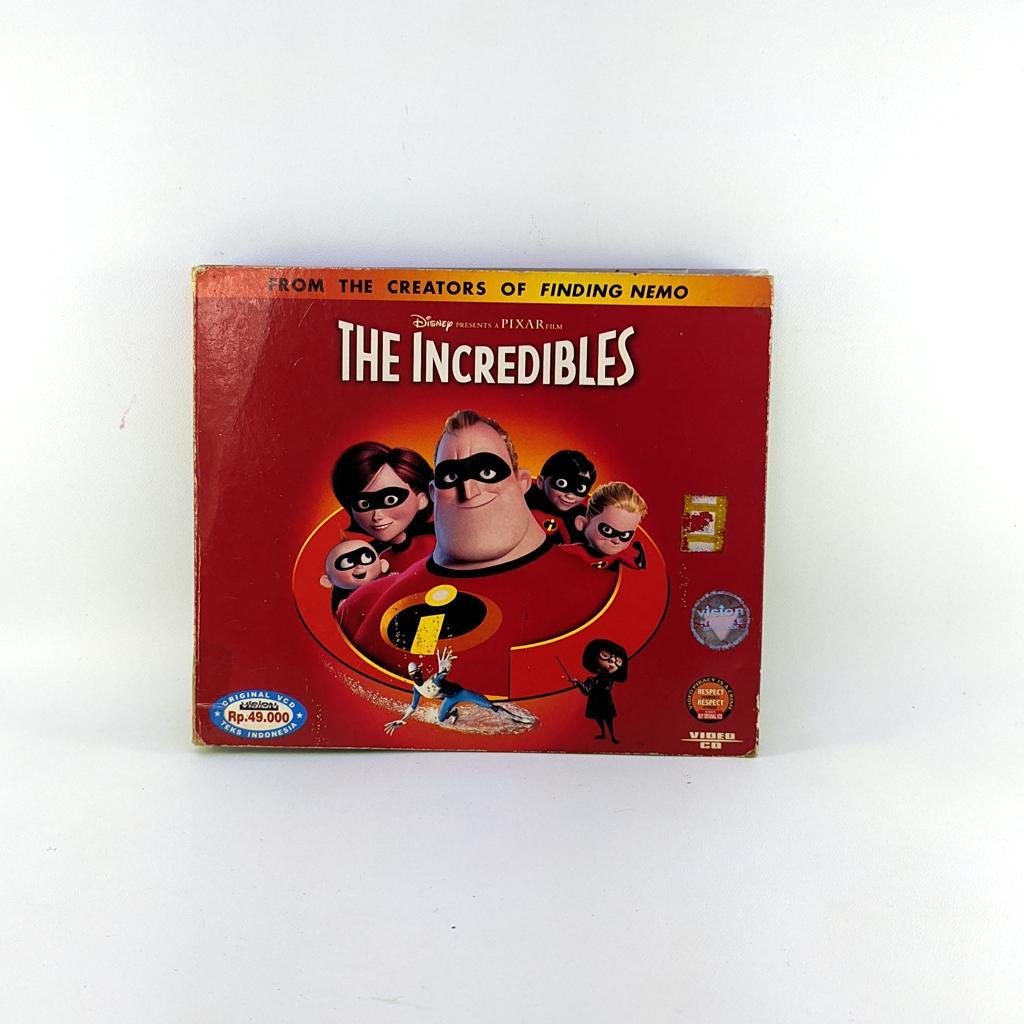 CD/VCD Kartun Disney The Incredibles ORIGINAL