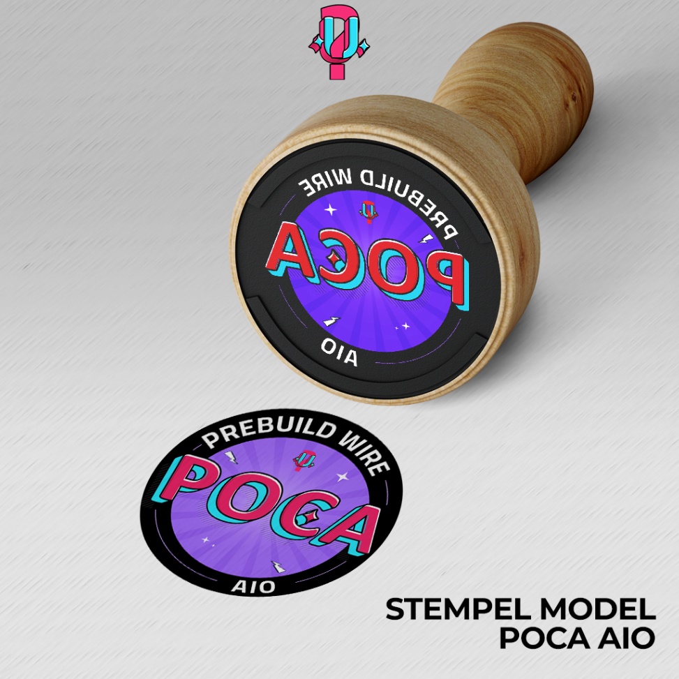 

ART R15K Stempel Model POCA isi 2 pcs