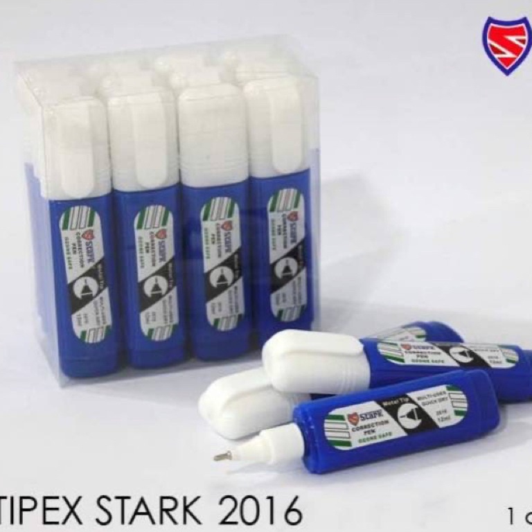 

ART M85G Tip ex kepala besi stark harga perlusin 12pc cuma