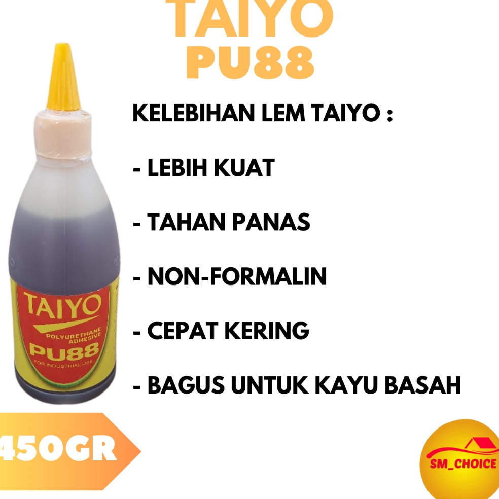 

ART A78L LEM MADU TAIYO PU88 LEM KAYU PU88 TAIYO LEM BUSA 313