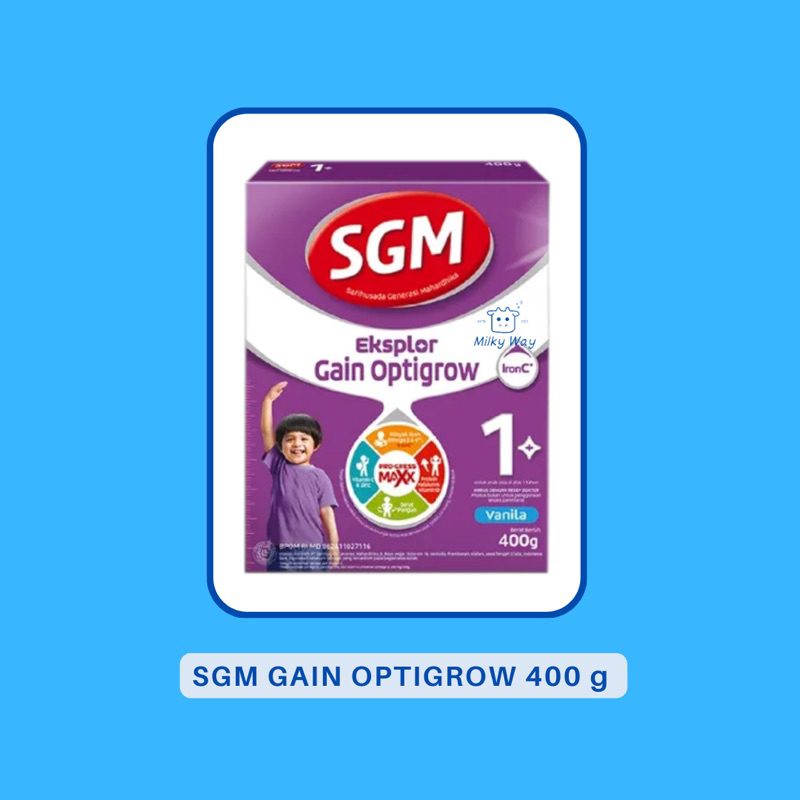 SGM Eksplor Gain Optigrow 400 gram