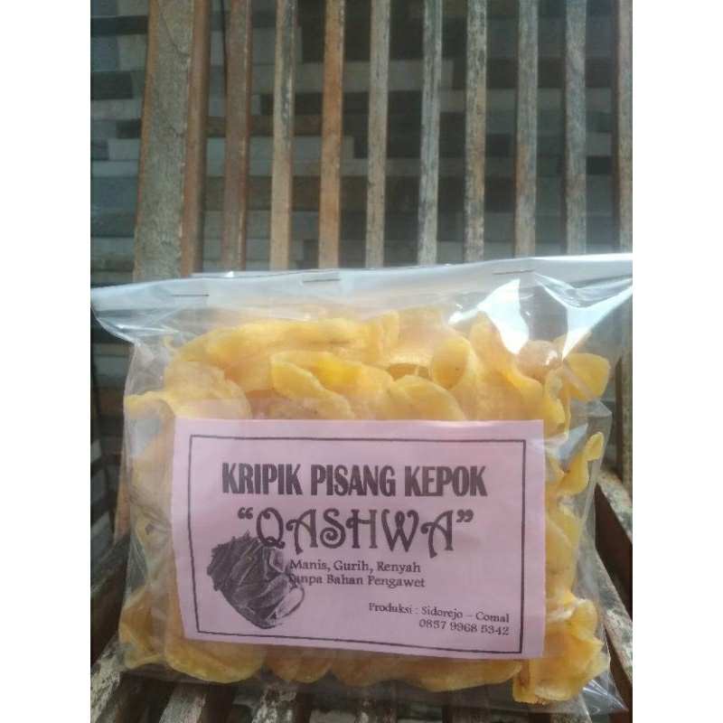 kripik pisang kepok