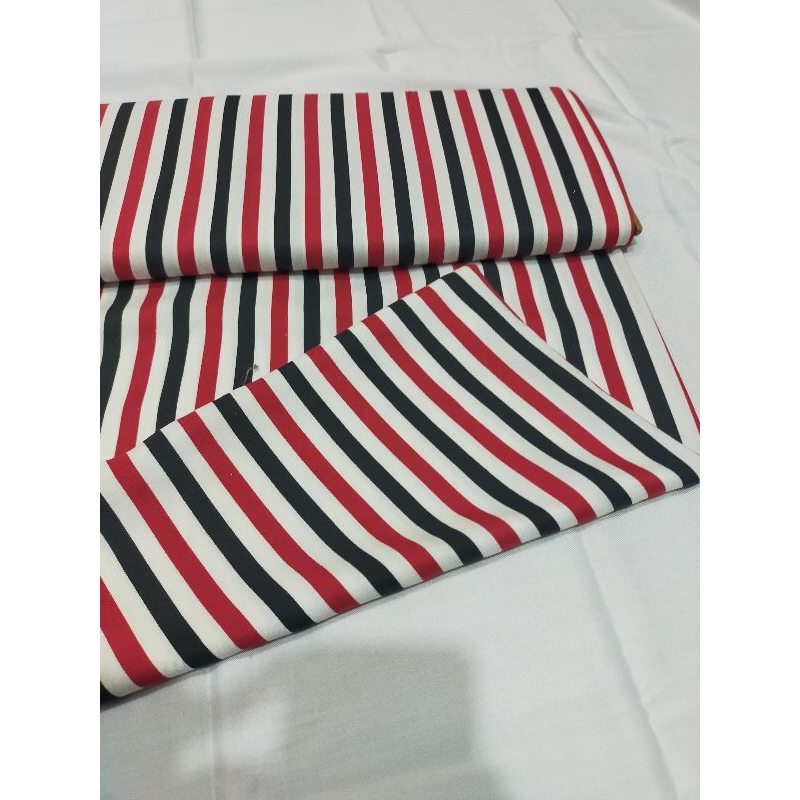KAIN SHAKILA PREMIUM MOTIF GARIS lebar 150cm