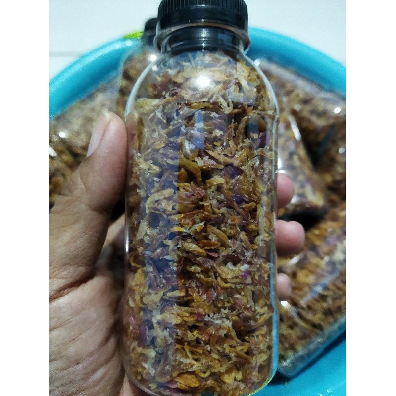 

Bawang Goreng Kriyuk (Brambang Goreng Renyah)