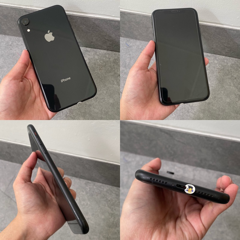 Iphone XR black 64gb second preloved apple iphone hp bekas