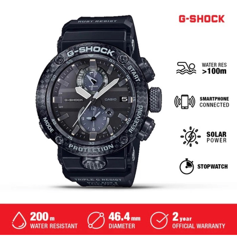Jam Tangan Pria Casio G-Shock GWR-B1000-1ADR / GWR-B1000-1A Original